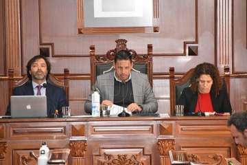 Imágenes del Pleno ordinario de diciembre del Ayuntamiento de Telde (Foto Francisco Javier Santana)